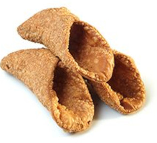 Scorze per cannoli maxi artigianali siciliani in cartone da 60 pezzi, dorate, croccanti, pronte per farciture professionali