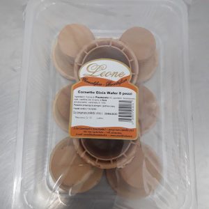 Cornetti Gioia Wafer Leone: 8 coni leggeri e croccanti per un gelato artigianale anche a casa